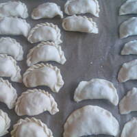 Pierogi z pieczarkami