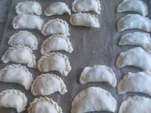 Fot. Natka64, Pierogi z pieczarkami