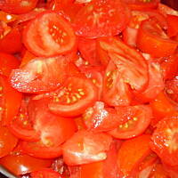 Papryka  w przecierze pomidorowym