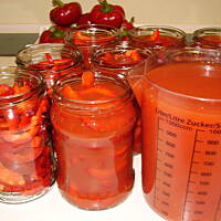 Papryka  w przecierze pomidorowym