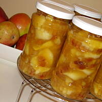 Konfitura z jablek z imbirem