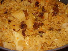 Fot. alidab, Biała kiełbasa w kapuście