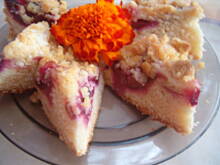 Fot. bewerja, Placek ze sliwkami i kruszonka