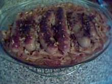 Fot. piq, Biała kiełbasa z makaronem-zapiekanka Isi