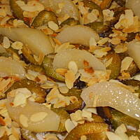 Placek półkruchy  z owocami