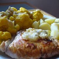 Serowo-czosnkowa pierś z kurczaka