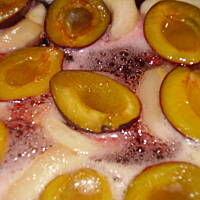 Gruszki faszerowane sliwkami z alkoholem