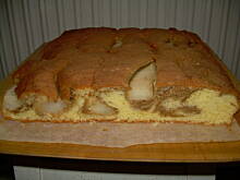 Fot. beansidhe, Ciasto gruszkowe z kawową nutką