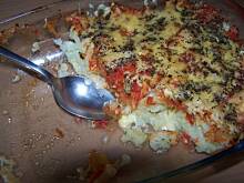 Fot. bahus, Zapiekanka kalafiorowa z serem