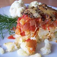 Zapiekanka kalafiorowa z serem 2