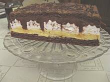 Fot. rozi, Ciasto popisowe czekoladowo - chałwowe