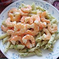 Krewetki pieczone czosnkowo-cytrynowe