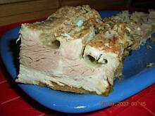 Fot. irator, Boczek zapiekany w keczupie i musztardzie