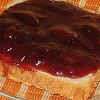 Dżem z winogron z gruszkami i śliwkami