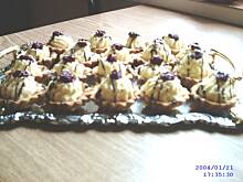 Fot. MonikaK, Babeczki z powidłem i kremem Karpatka