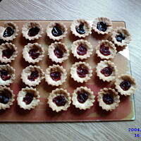 Babeczki z powidłem i kremem Karpatka