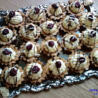 Babeczki z powidłem i kremem Karpatka