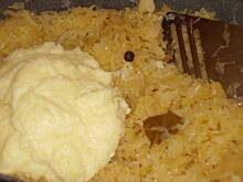 Fot. alidab, Kapusta kiszona z dodatkiem tartych ziemniaków