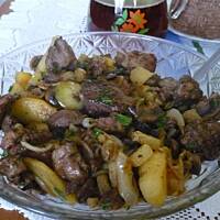 Wątróbki z drobiu wykwintne