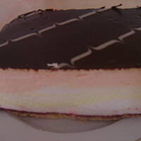 Piankowe ptasie mleczko z polewą