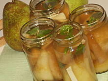 Fot. aga1828, Gruszki w occie z cynamonem i chrzanem