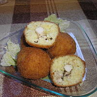 Ryżowe kulki z kurczakiem - PYCHOTKA