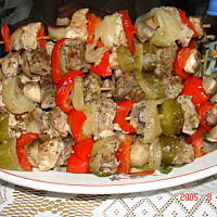 Grecki Suvlakis- szaszłyk