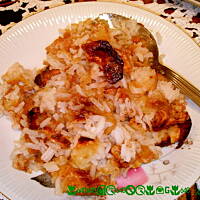 Zapiekanka z ryzu i jablek