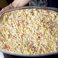 Sałatka z zupek chińskich pikantnych