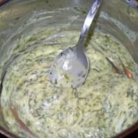 Koperkowo-śmietanowy sos do ryby