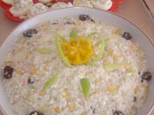 Fot. czekoladka145, Sałatka z ryżem porem i ananasem