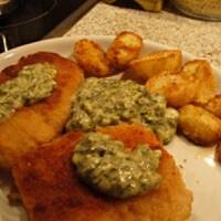 Koperkowo-śmietanowy sos do ryby