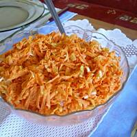 Surówka hawajska z marchewki