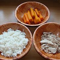 Marchewkowo ryżowy przysmak dla psa