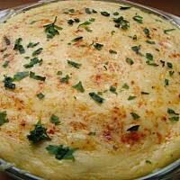 Zapiekanka ziemniaczana z serem i grzybami