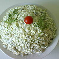 Szybka sałatka z kalafiora