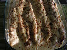 Fot. nutella, Naleśniki z przepysznym pikantnym farszem i sosem