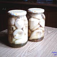 Gruszki w occie inaczej