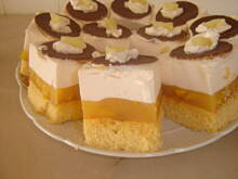 Fot. czekoladka145, Ciasto pomarańczowo-mandarynkowe za śmietana