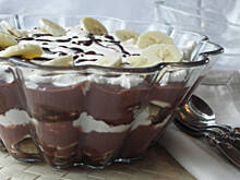 Fot. Malena, Deser bananowo-czekoladowy