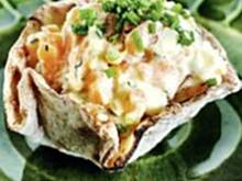 Fot. tineczka, Salatka z gravlax w koszyku