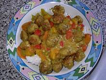 Fot. Malena, Klopsiki w sosie curry