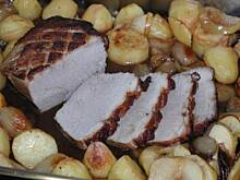 Fot. Malena, Pieczeń z szalotkami balsamico