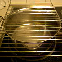 Salatka z gravlax w koszyku