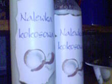 Fot. Wróbelek, nalewka kokosowa