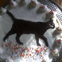 Torcik z kremem cytrynowym