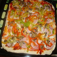 Smakowita  pizza  Bożeny