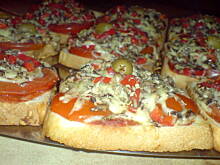 Fot. kuleczka, kanapki zapiekane