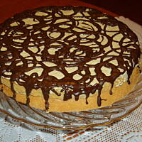 Ciasto z kremem chałwowym