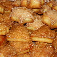 Ciasteczka deserowe z cukrem